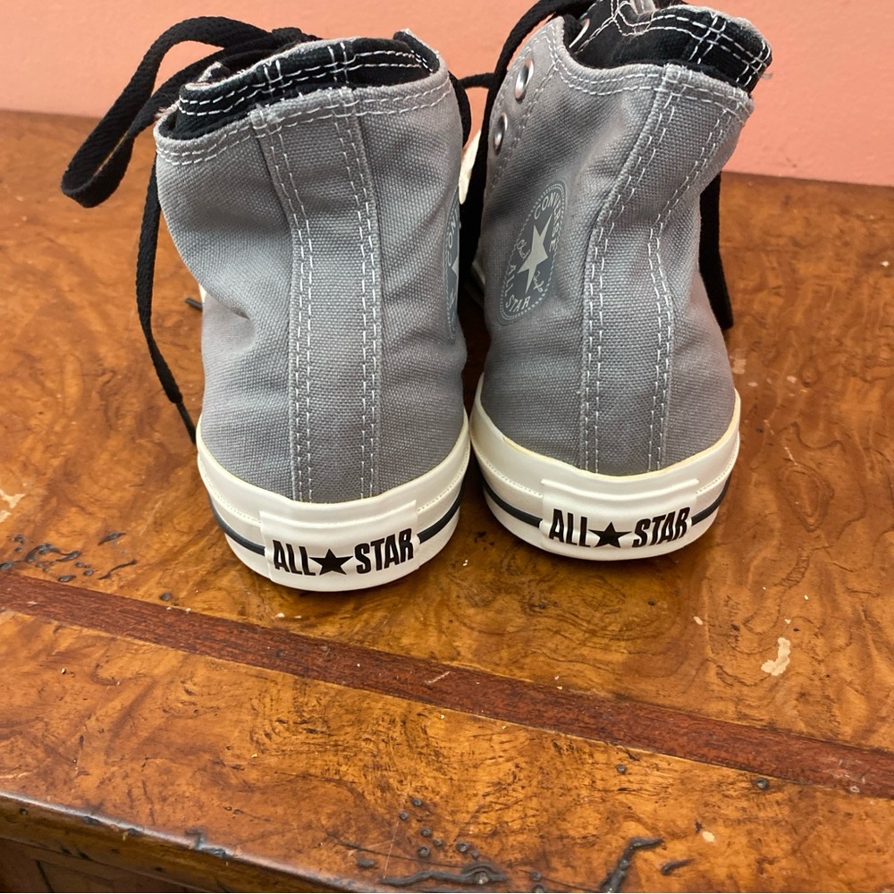 Converse Women Shoes Size 8 All Star chuck Taylor Double Upper Sneakers - Picture 4 of 16
